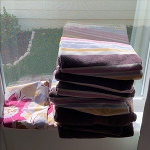 Pottery Barn Towels and Shower Curtain